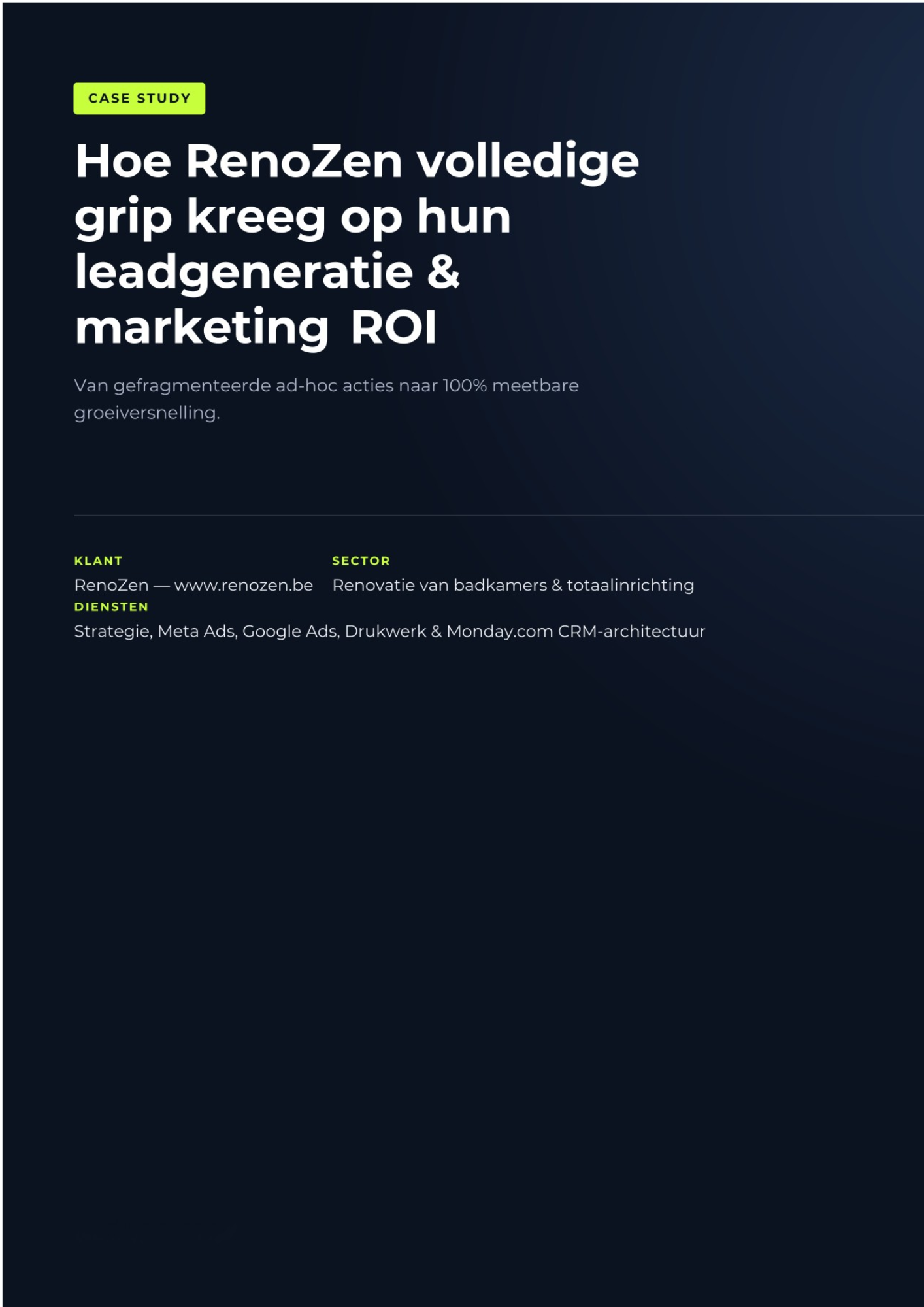Case Study RenoZen
